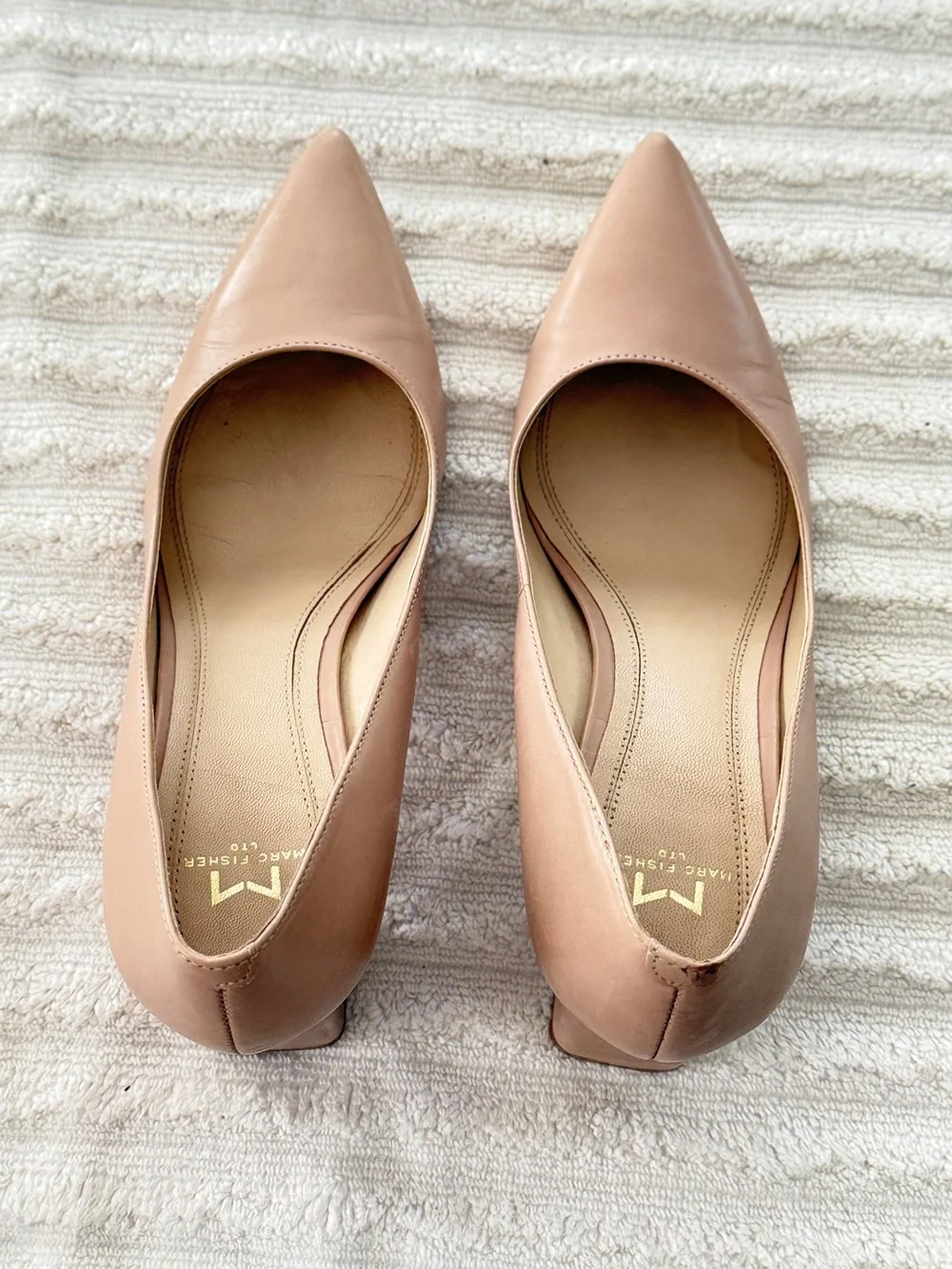 Marc Fisher Zala Block Heel Pump Size 8